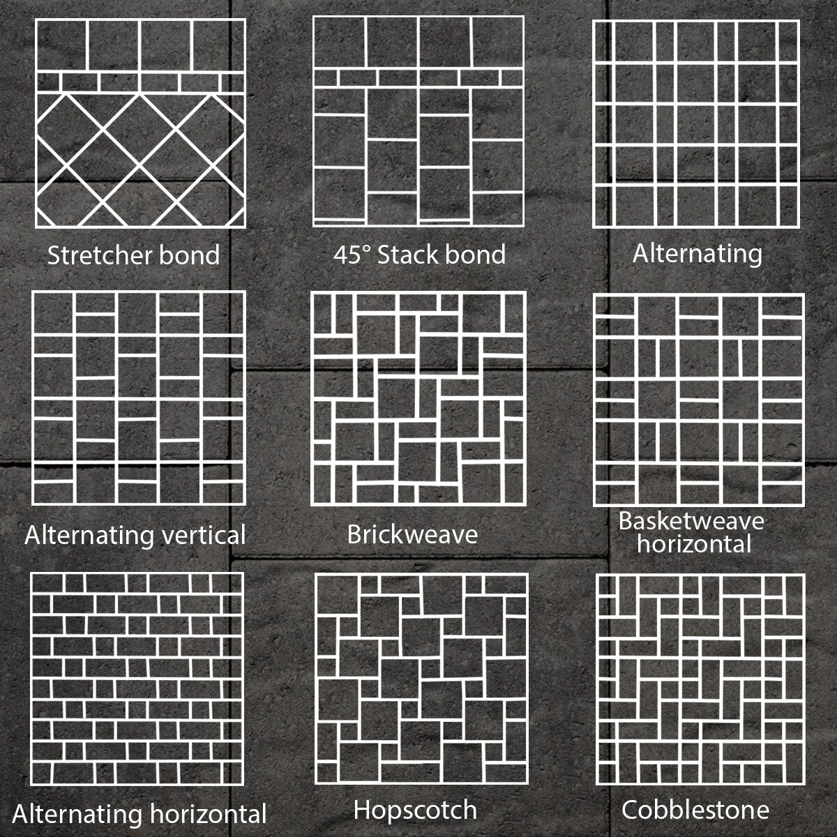 Belgard Avalon Slate Paver Large 3 pc. Rio Blend (120 sq. ft./pallet ...