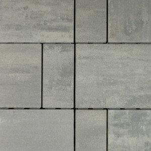 Belgard Trilogy Smooth Paver 3 pc. Durafusion Pewter 60 mm (105 sq. ft./pallet)