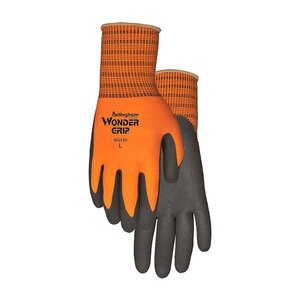 Wonder Grip Nylon Knit w/ Nitrile Palm Gloves Large