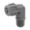 Bermad Elbow Connector 1/8 in. x 8 mm