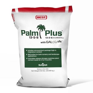 Best Palm Plus Fertilizer Palm 13-5-8 50 lb.