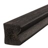 BestPLUS G-Grade Synthetic Turf Nailer V-Groove Black 2 in. x 2 in. x 12 ft.
