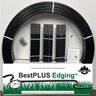 BestPLUS Edging Kit w/ Stakes Black Simple