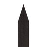 BestPLUS G-Grade Synthetic Plastic Stake Black 1 in. x 12 in