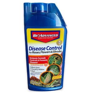 BioAdvanced Disease Control for Roses, Flowers & Shrubs Systemic Liquid Fungicide 32 fl oz. Bottle