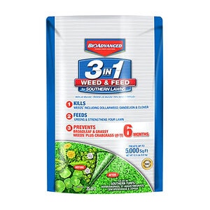 BioAdvanced 3-in-1 Weed & Feed for Southern Lawns 35-0-3 Turf Granular Herbicide Plus Fertilizer 12.5 lb. Bag
