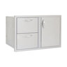 Blaze 32 in. Access Door and Double Drawer Combo