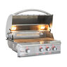 Blaze Professional LUX 34 in. 3 Burner Built-In Grill with Rear Infrared Burner Natural Gas