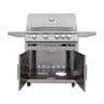 Blaze 32 in. 4-Burner Premium LTE+ Grill with Rear Burner and Built-in Lighting System Liquid Propane