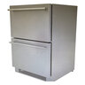 Blaze 23.5 in. Outdoor Stainless Steel Double Drawer Refrigerator 5.1 Cu. Ft.