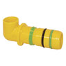 Blazing Poly Insert Clampless 90 Degree Reducing Combination Elbow 1 in. x 1/2 in. Insert x FIPT