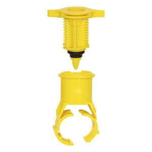 Blazing PVC Saddle 1 in. x 1/2 in. FIPT