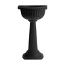 Bloem Grecian Black Pedestal Urn 18 in. (4/case)