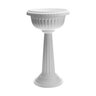 Bloem Grecian Black Pedestal Urn 18 in. (4/case)