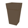 Bloem Finley Square Peppercorn 25 in. Tall (2/case)