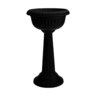 Bloem Grecian Black Pedestal Urn 18 in. (4/case)