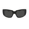 Stink-Bomb Matte Black Frm / Smoke Safety Lens / Gray Foam