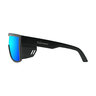 Buzz-Bomb Matte Black Frame Ice Blue Polarized Lens Gray Foam
