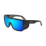 Buzz-Bomb Matte Black Frame Ice Blue Polarized Lens Gray Foam
