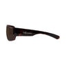 Bomber Boogie Bomb Safety Glasses Glossy Tortoise Frame Brown Polarized Safety Lens