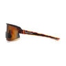 Bomber Bomb Rippa Safety Glasses Shiny Tortoise Frame Green Polarized Safety Lens