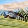 Bomber Buzz Bomb Safety Glasses Shiny Tortoise Frame Brown Polarized Safety Lens