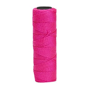 Bon Tool Twisted Line Nylon Neon Pink #15 1,000 ft.