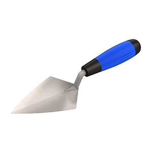 Bon Tool Carbon Steel Pointing Trowel 5.5 in. w/ Comfort Grip Handle