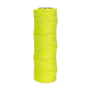 Bon Tool EZC Braided Nylon Line Neon Yellow 500 ft.