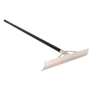 Bon Tool One Piece Aluminum Concrete Placer w/o Hook 60 in. Aluminum Handle