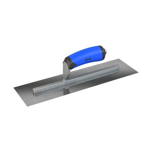 Bon Tool 14 x 4  Carbon Steel Square End Finish Trowel w/Com