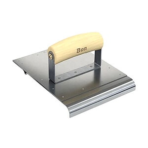 Bon Tool Edger/Groover - 6 in. x 8 in. - 1/4 in. BIT - 1/2 in. Rad Wood Wave Handle