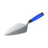 Bon Tool Narrow London Forged Steel 9-1/2 in. Brick Trowel with Comfort Grip Handle