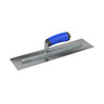 Bon Tool 16 x 4 Carbon Steel Square Edge Finishing Trowel w/ Comfort Handle