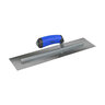 Bon Tool 16 x 4 Carbon Steel Square Edge Finishing Trowel w/ Comfort Handle
