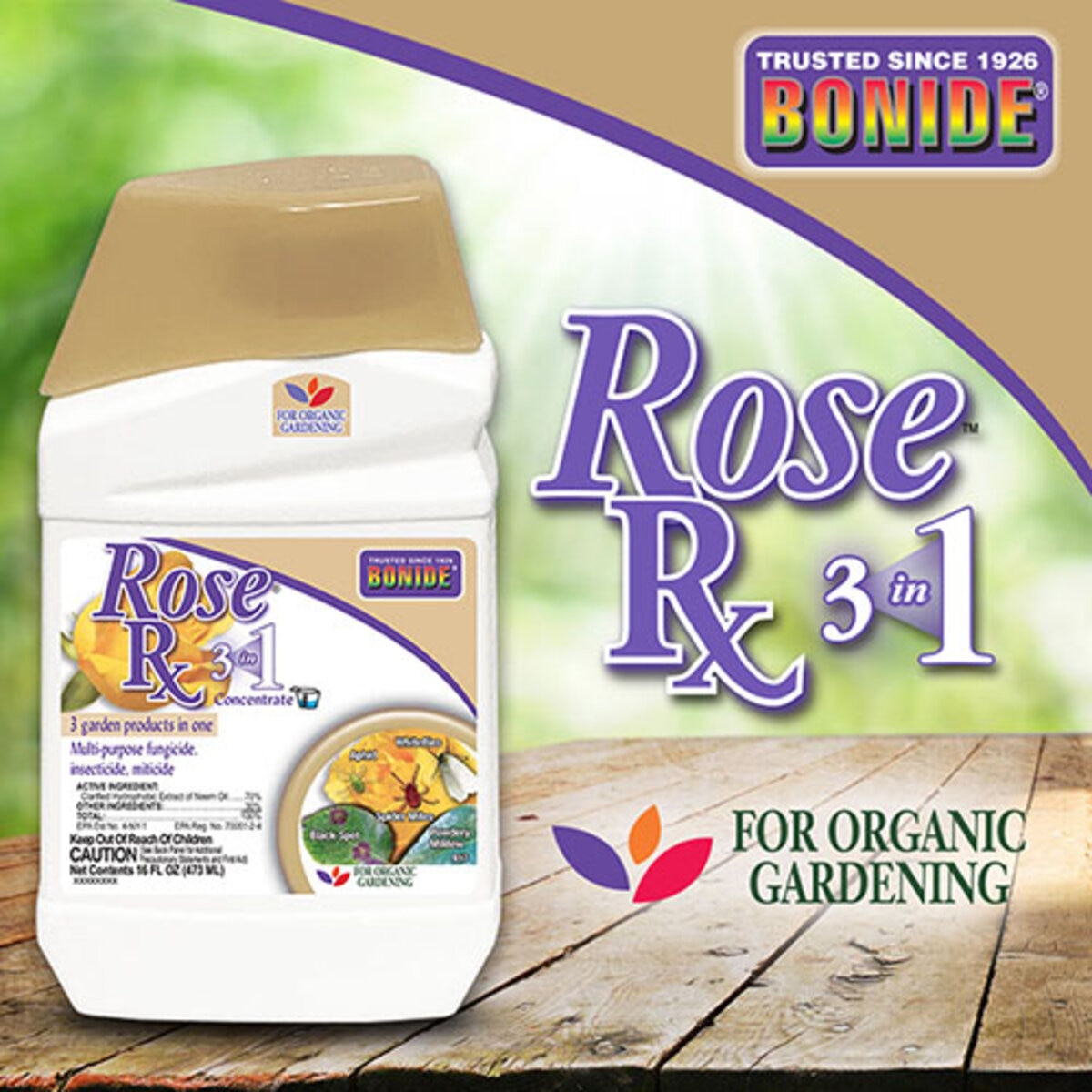 Bonide Rose Rx 3-in-1 Concentrate 1 pt. (NY Only) | SiteOne US