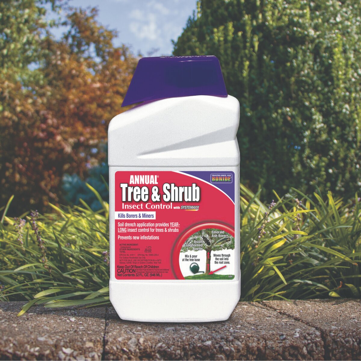 Ferti-Lome Tree and Shrub Drench Insect Control Concentrate Insecticide ...