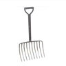 Mulch Fork 10 Tine Steel Head Aluminum Handle