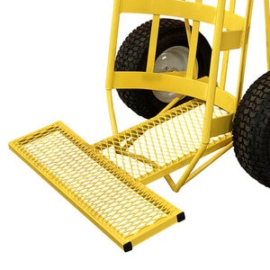 Border Concepts Tree Cart Utility Tray Yellow
