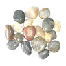 Bagged Polished Riverstones Mixed Colors 1 - 2 in. (44 lb. Bag)