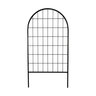 Arch Top Trellis Black 48 in. x 96 in.