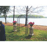 Colchester Garden Arch Black 54 in. x 92 in. x 18 in.