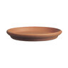 Italian Waterproof Saucer Terracotta 10 in.