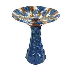 Birdbath Light Blue 18 in. x 22 in.