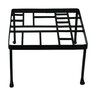 Mondrian Square Plant Riser Black 10 in.