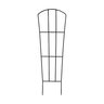 Fan Pot Trellis Black 12 in.x 36 in.