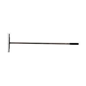 Border Concepts Hard Rake Aluminum Long Handle 18 in.