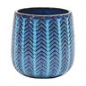 Euro Drop Pot Blue Lagoon 4-3/4 in. x 4-3/4 in.