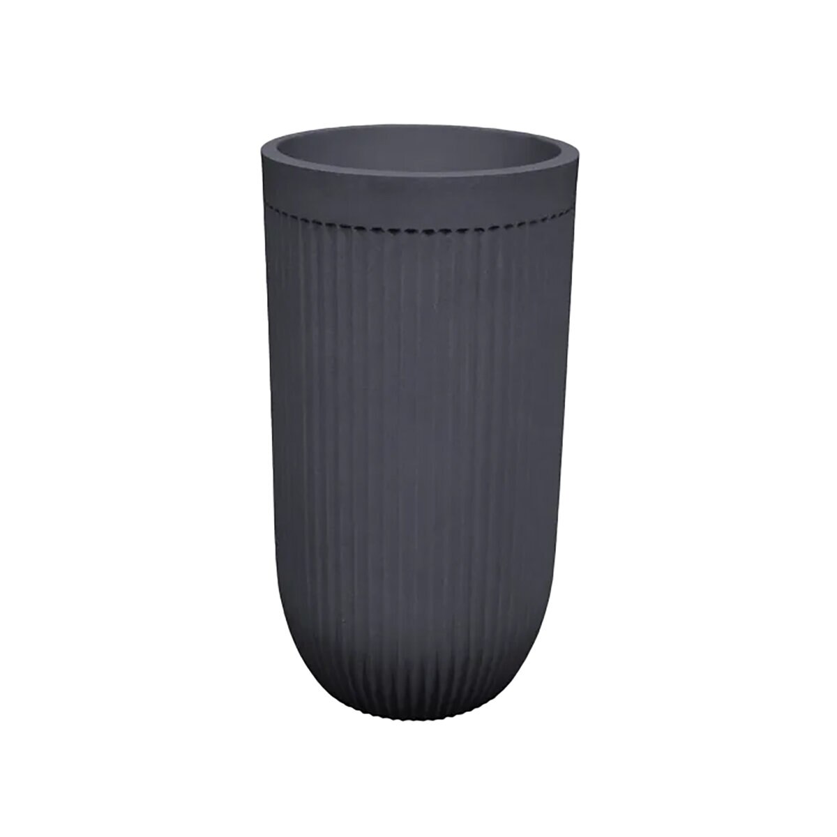 Border Concepts Flute Tall Planter Lead 13 in. x 24-1/2 in | SiteOne US