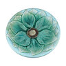 Border Concepts Bird Bath Dogwood Teal 18 in. x 22 in.
